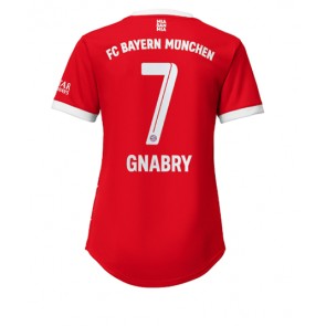 Bayern Munich Serge Gnabry #7 kläder Kvinnor 2022-23 Hemmatröja Kortärmad